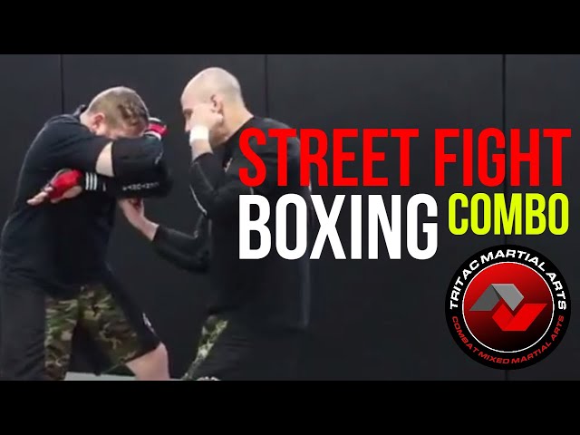 3 Punch Street Fight Boxing Combo Attack & Defense · TRITAC Training