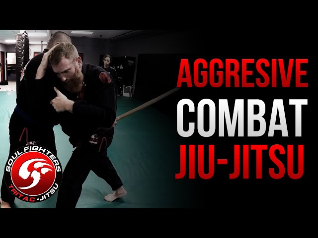 How to Fight With Aggressive Combat Jiu-Jitsu: Hit, Snap, Choke